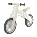 Hot Sale High Quality Rubber Tire Bike Educational Toy Wooden Balance Bike